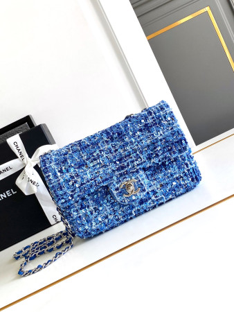 Ch*el mini cf rose gold hardware 20x15x7cm