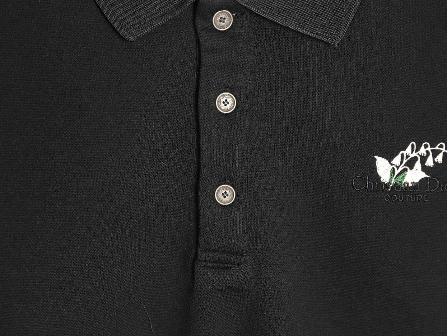 D*or long-sleeved polo shirt