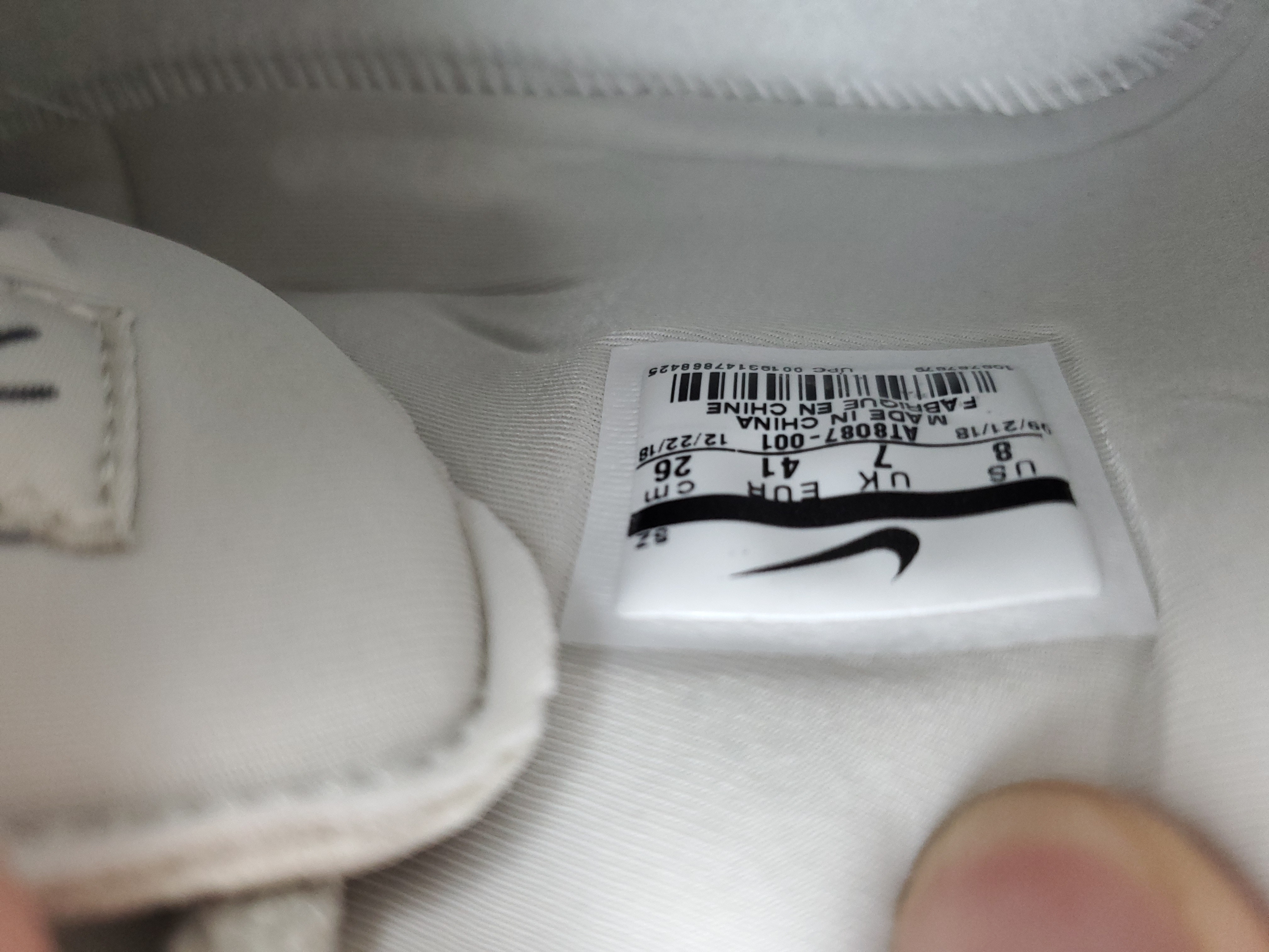 Air Fear of God Raid Light Bone