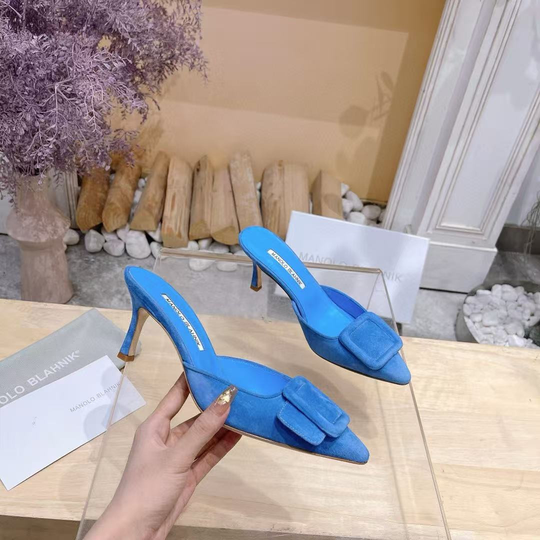 ua man010 B1ahn*k mules 7.5cm