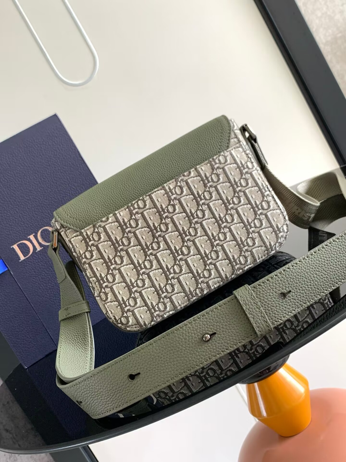 D*or saddle messenger bag 23x18x6cm