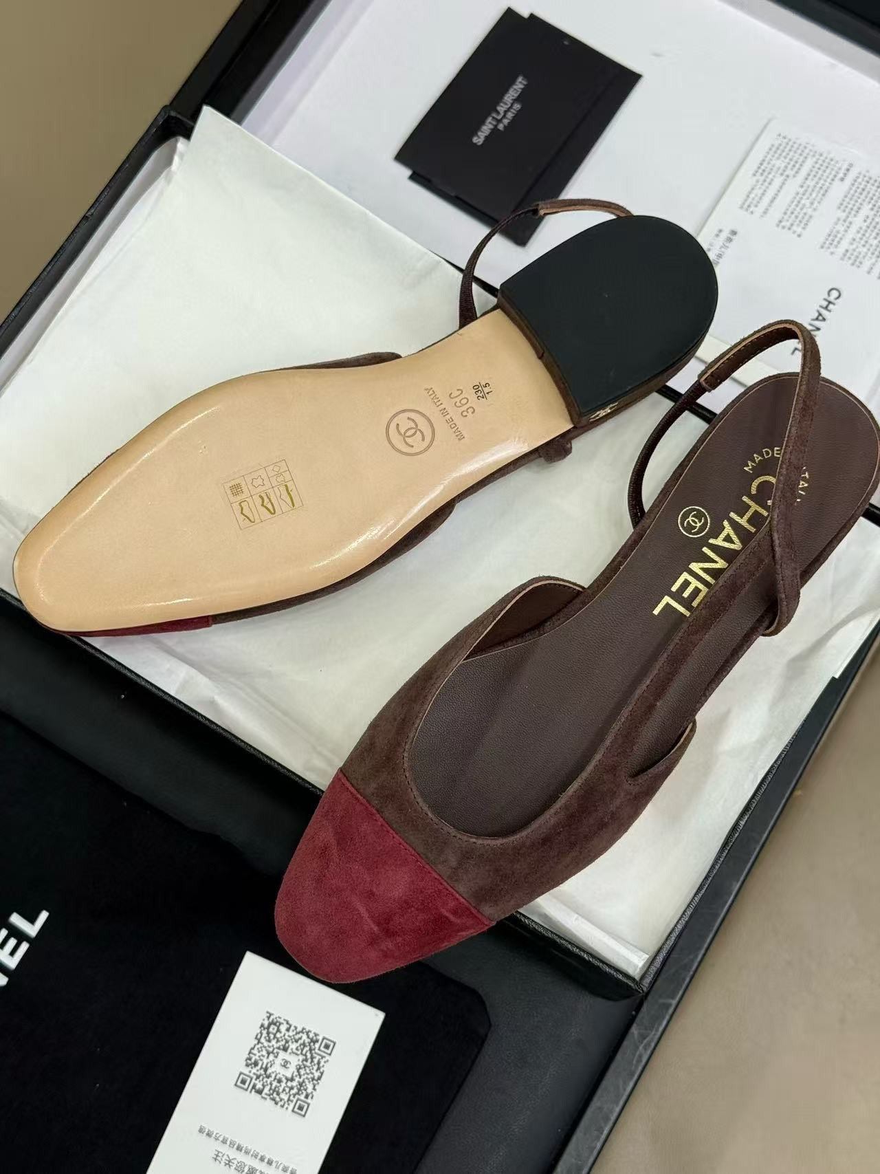 ua Ch*el slingbacks