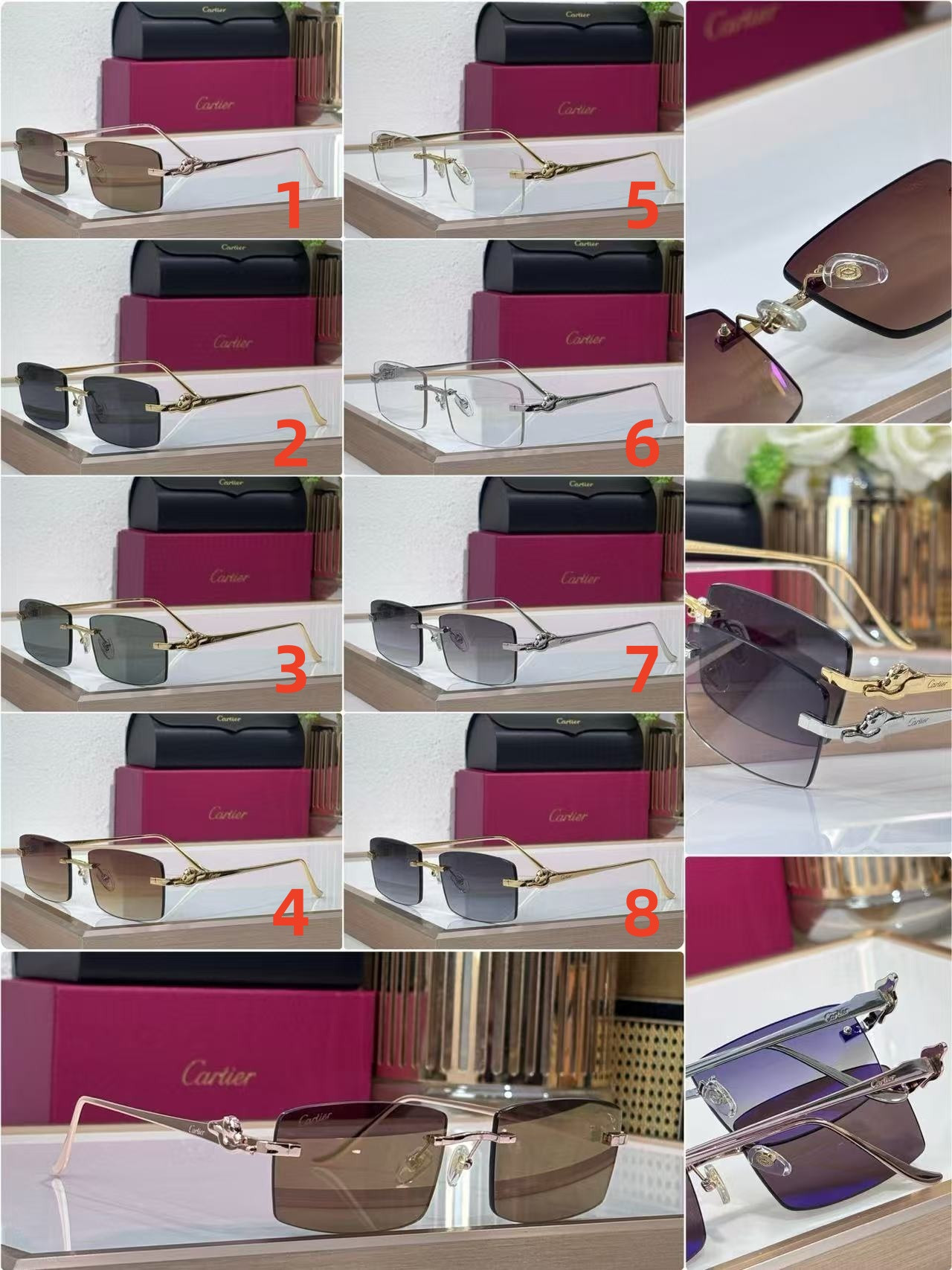 Ca*t*er glasses