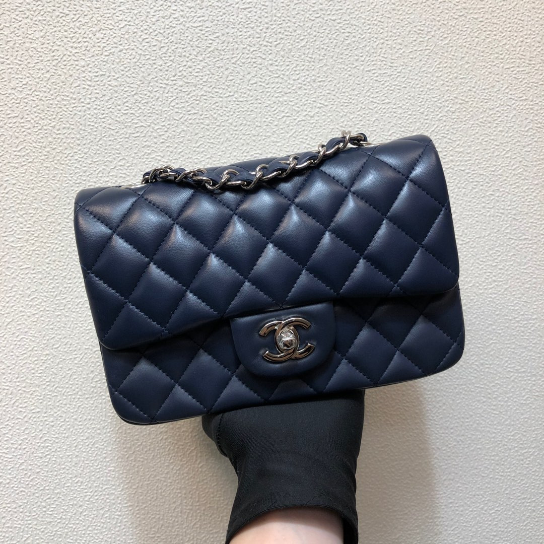 Ch*el mini flap bag 12 × 20 × 6 cm