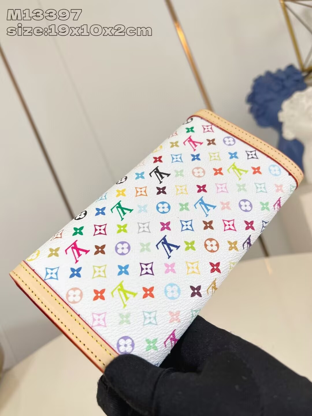 LV x TM Sarah Wallet M13397 19x10x2cm