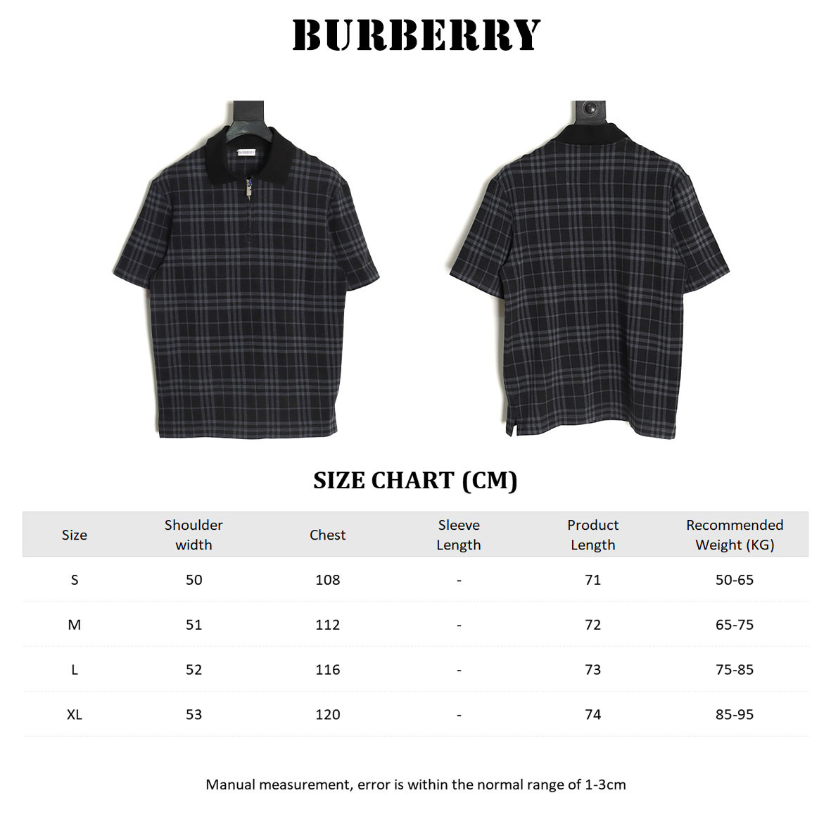 B**rry bbr short-sleeved polo shirt