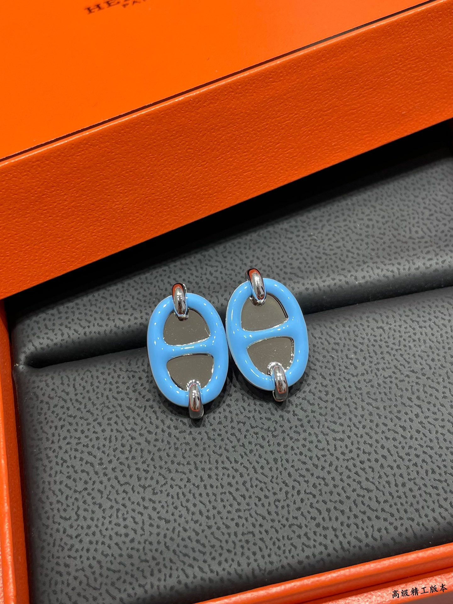 H**me5 mini maillon earrings