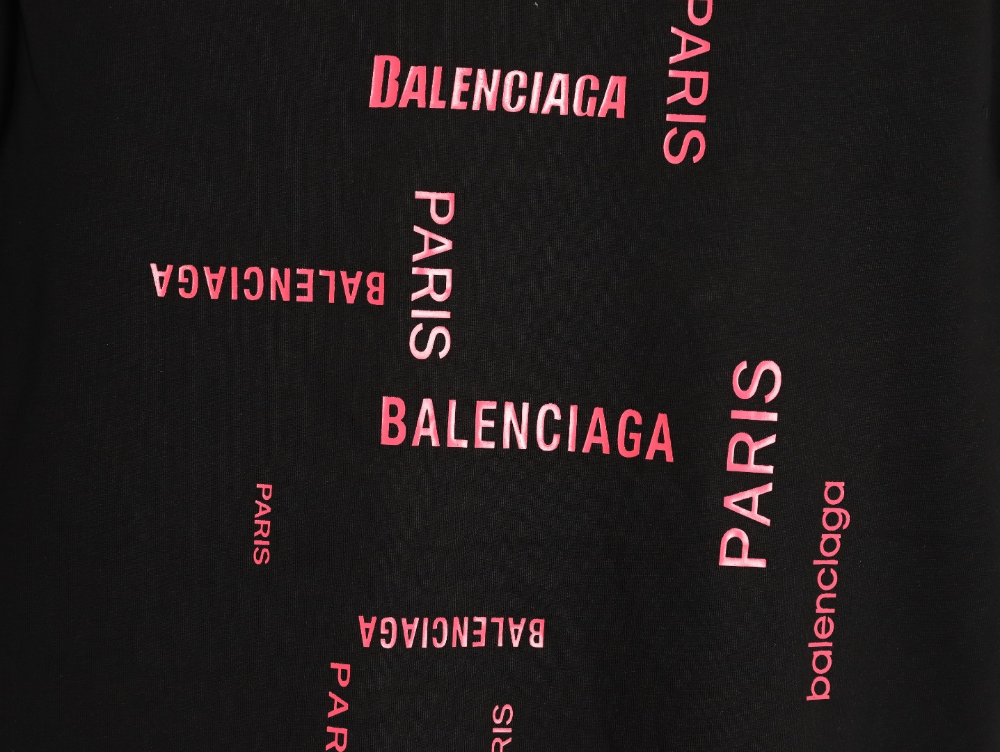 Ba*len*cia*ga 24ss short-sleeved t-shirt