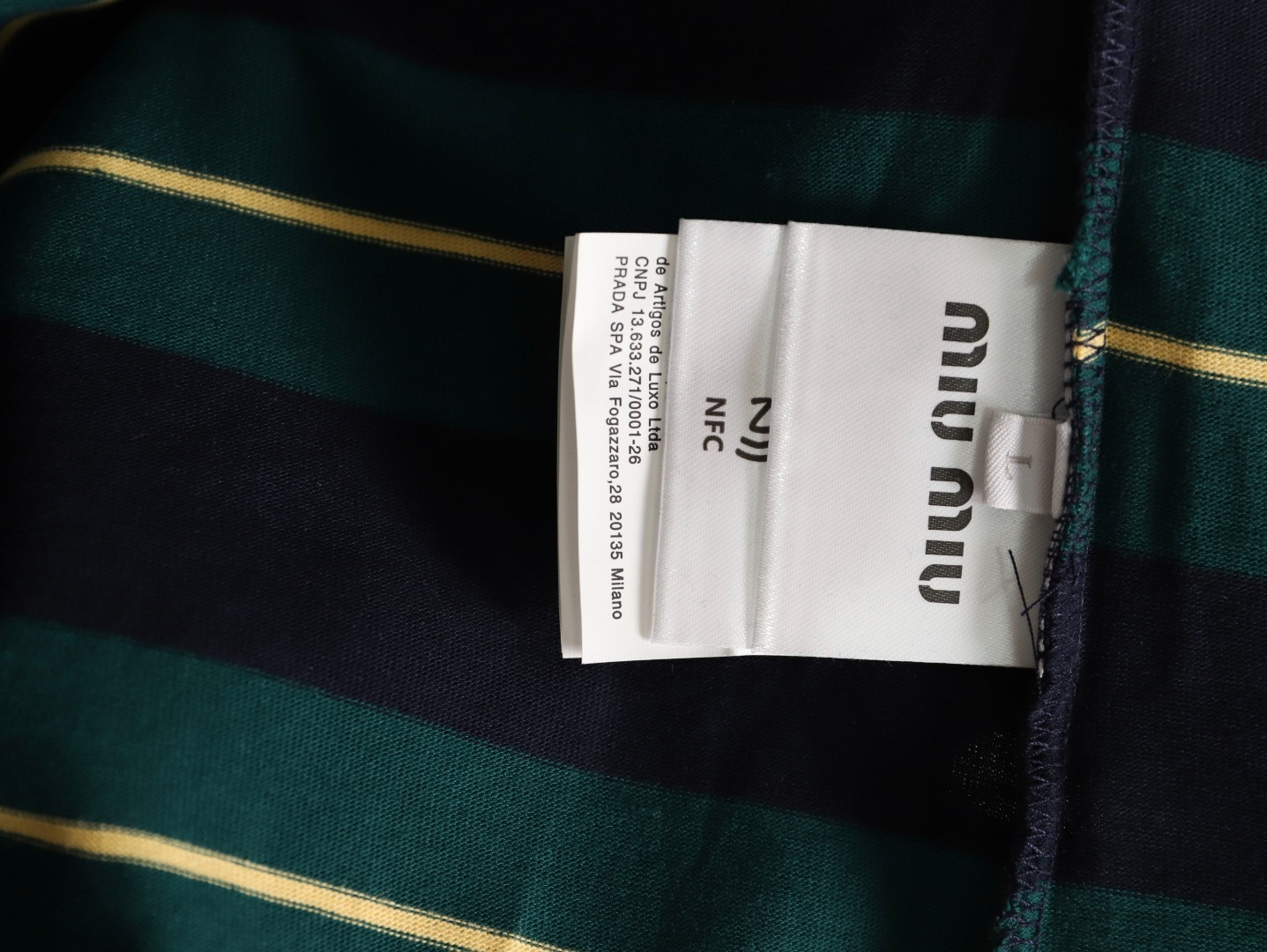 Miu Miu Long-sleeved T-shirt