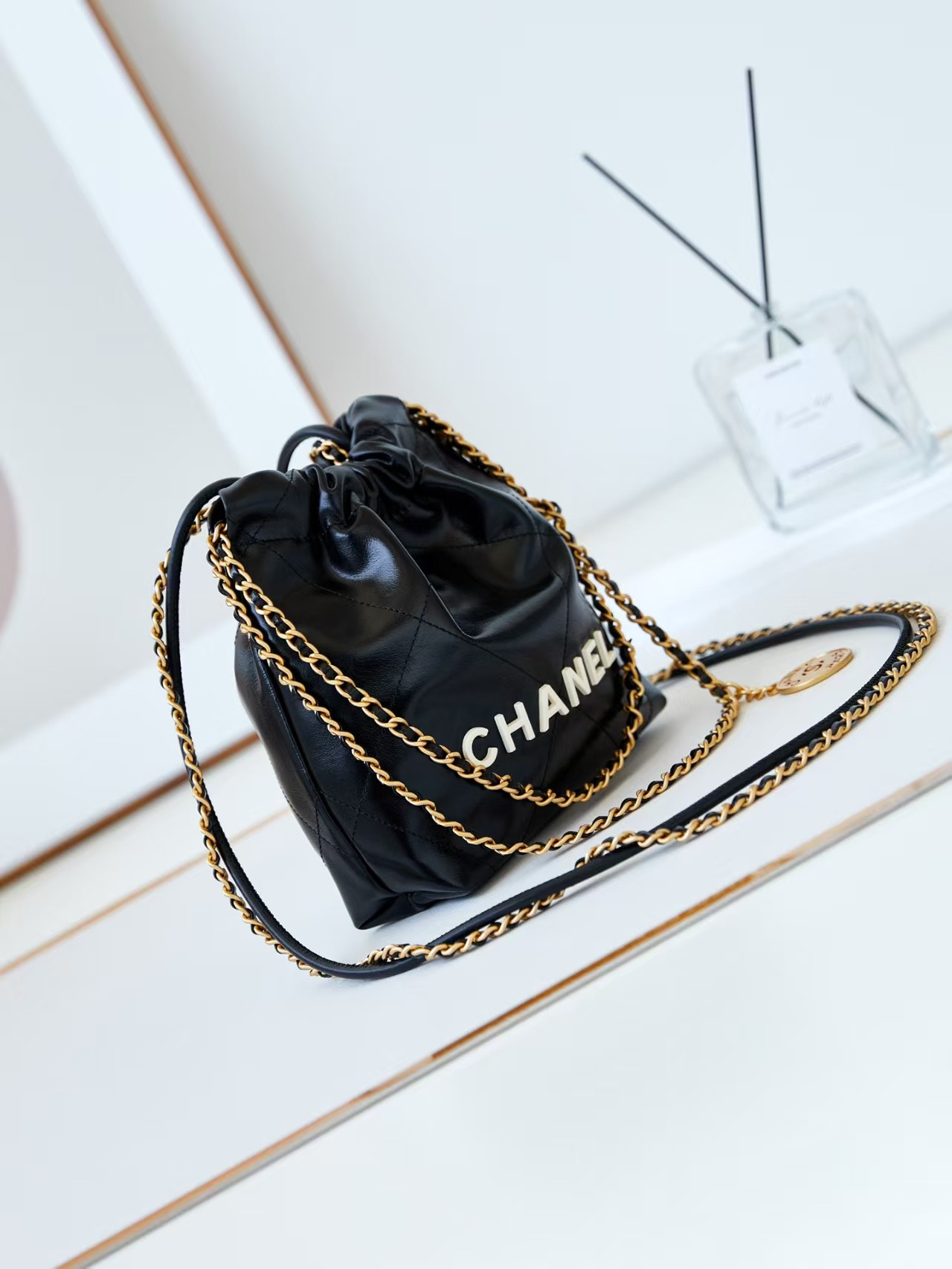 Ch*el 22 mini handbag 20x19x6cm