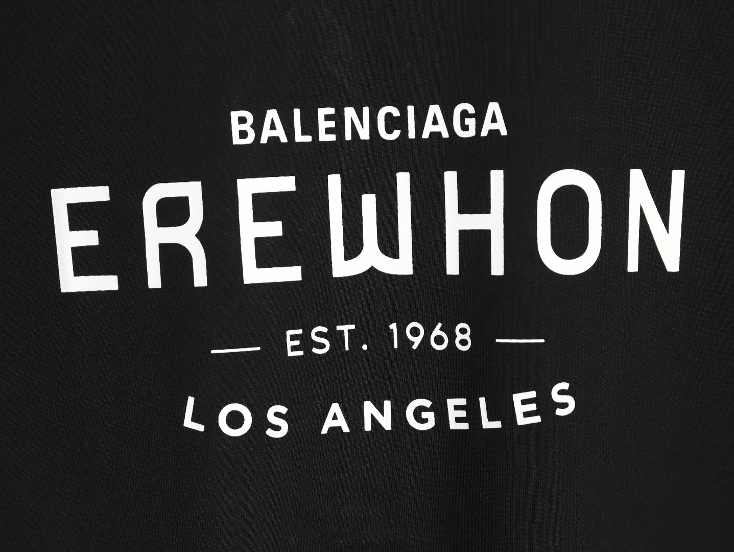 Ba*len*cia*ga 25ss short-sleeved t-shirt
