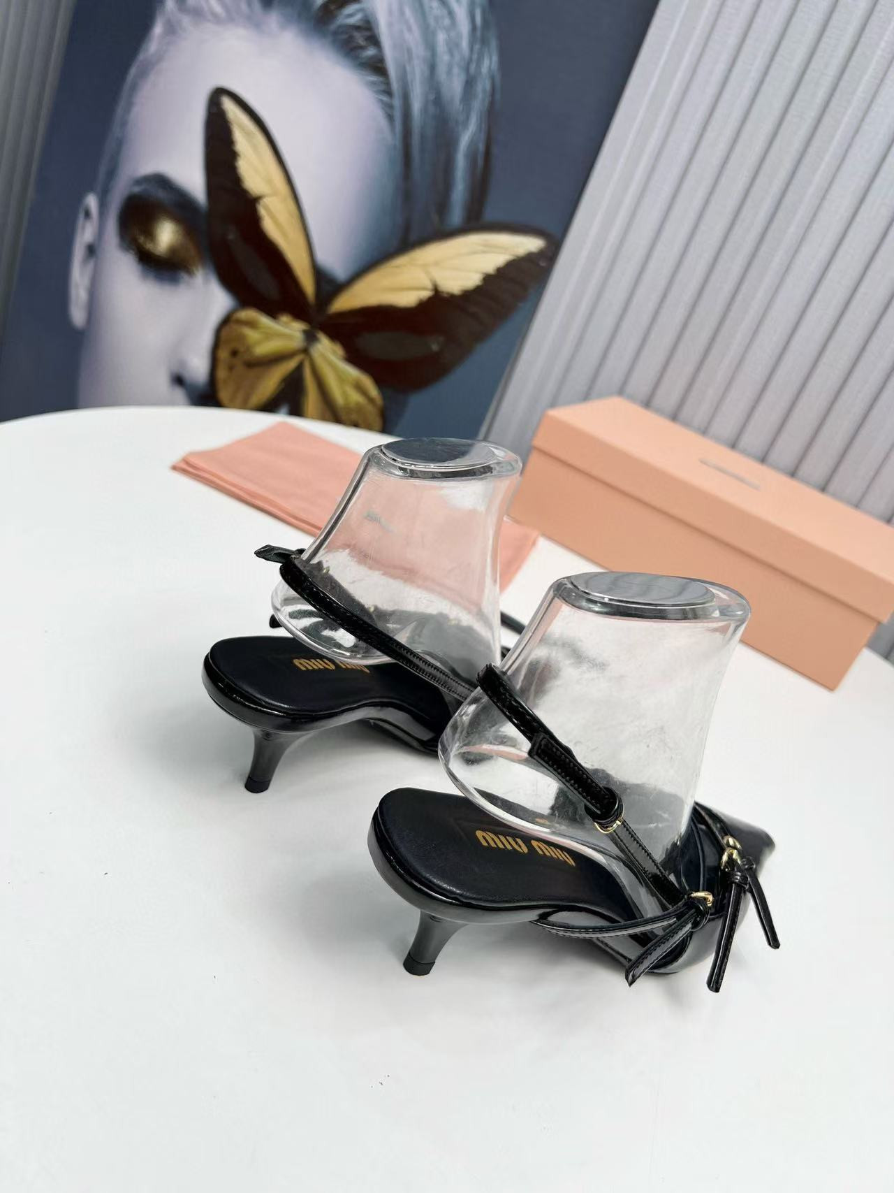UA Miu Miu Slingbacks with Buckles