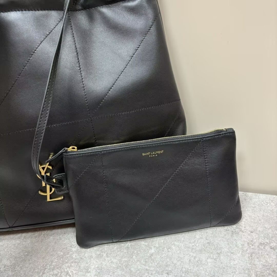 Y*L jamie pochon in lambskin 38x33x2cm