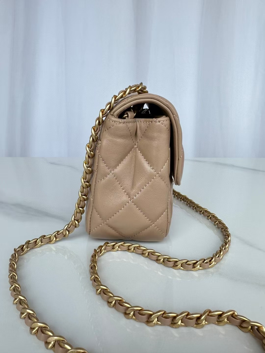 Ch*el maxi cc flap bag 20x8x11cm
