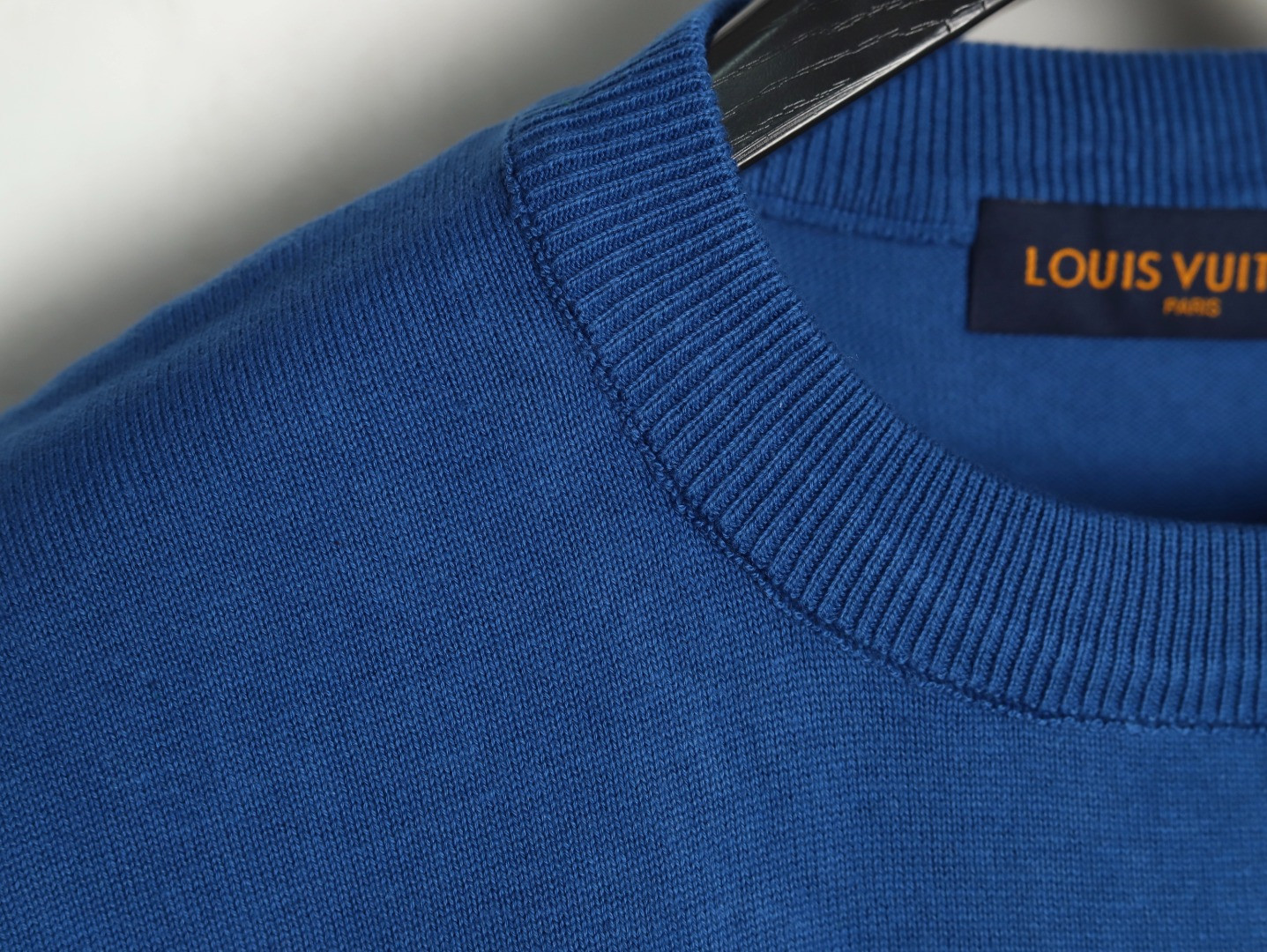 l0*is V*t0n lv 25fw knitting short-sleeved