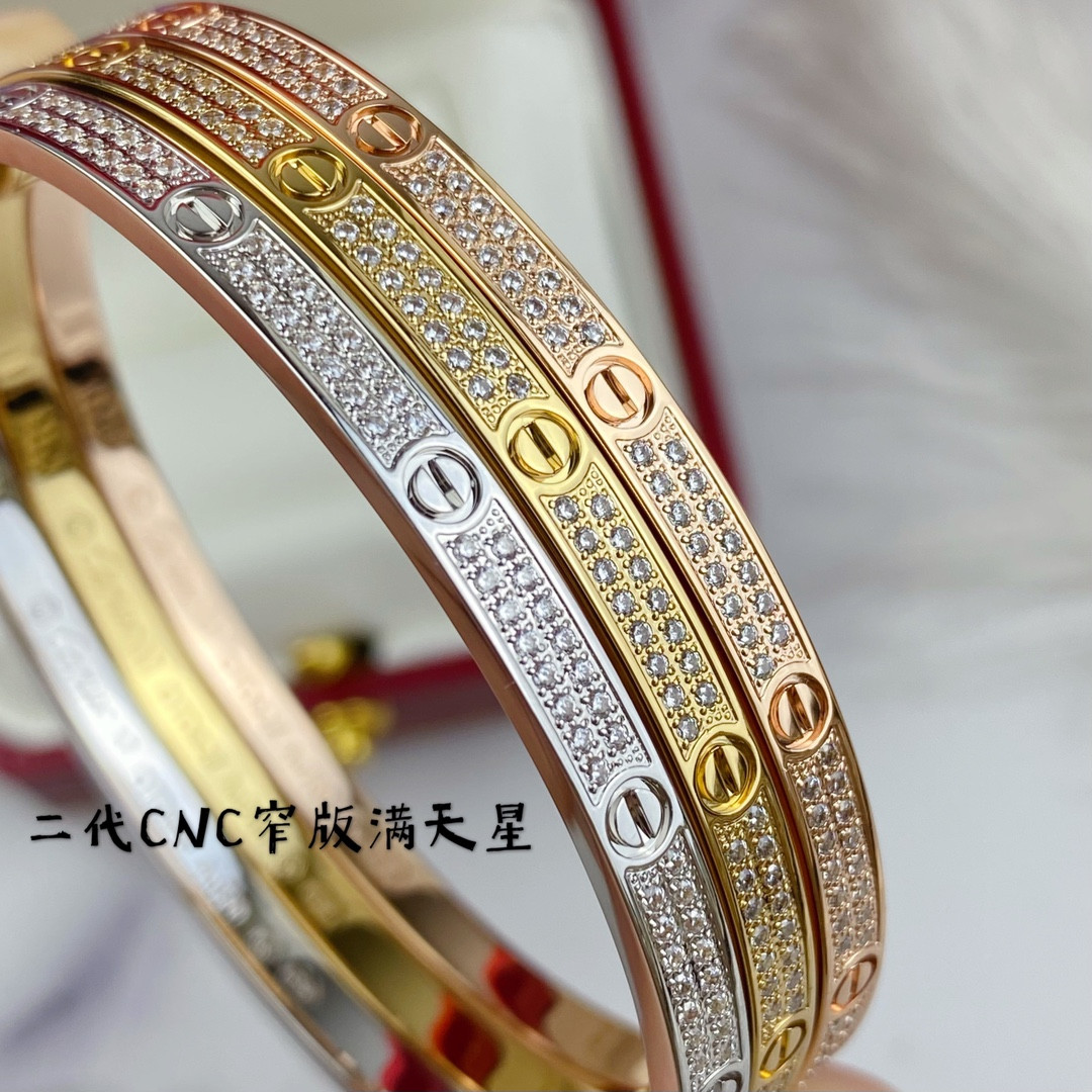 ca*t*er narrow gypsophila Di*m*nd bracelet(no returns or exchanges accepted)
