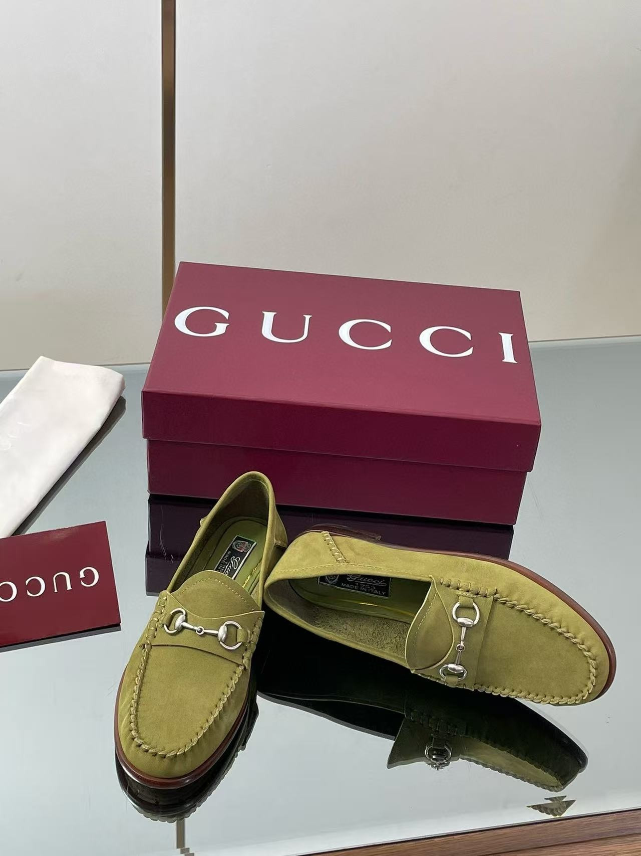 ua G*u*i gigi loafer