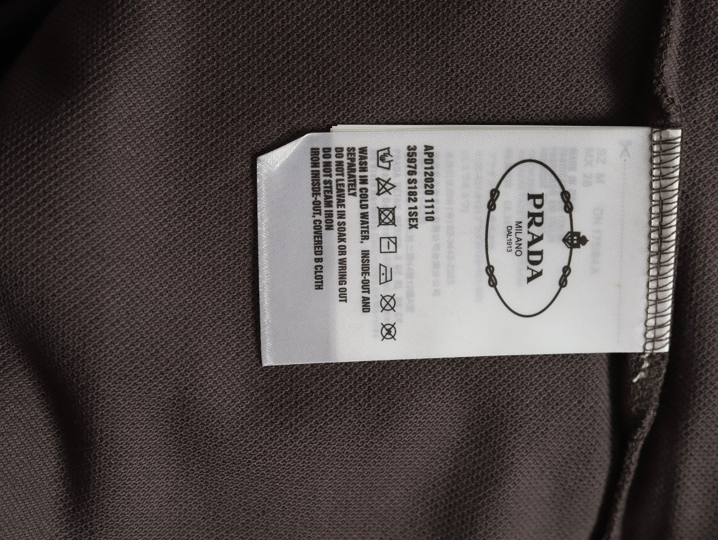 Pra*a short-sleeved polo shirt