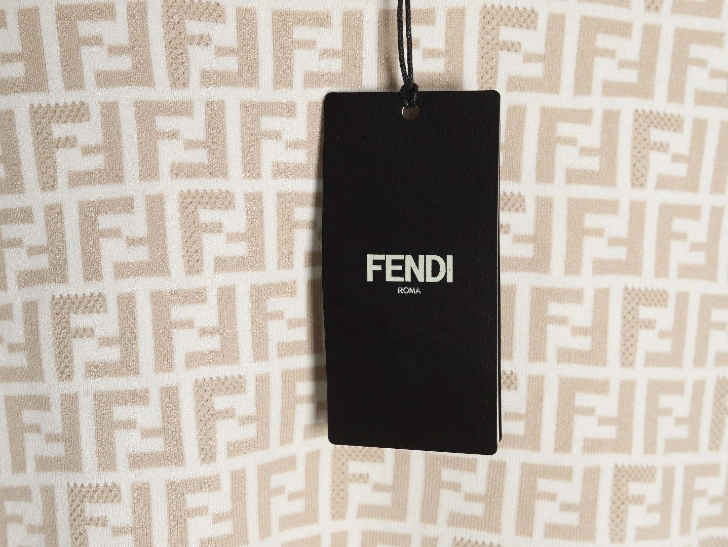 F**di fd knitting short-sleeved
