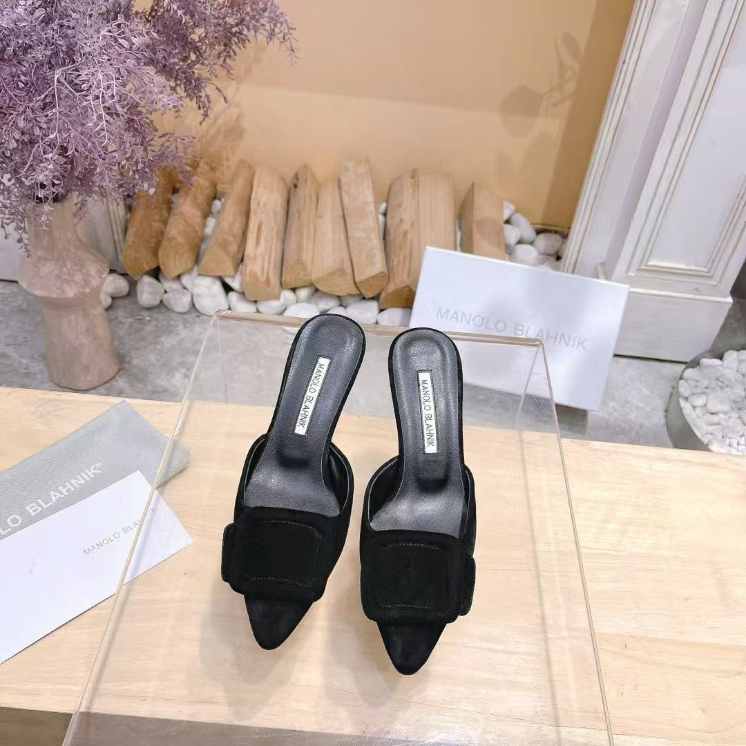ua man010 B1ahn*k mules 7.5cm