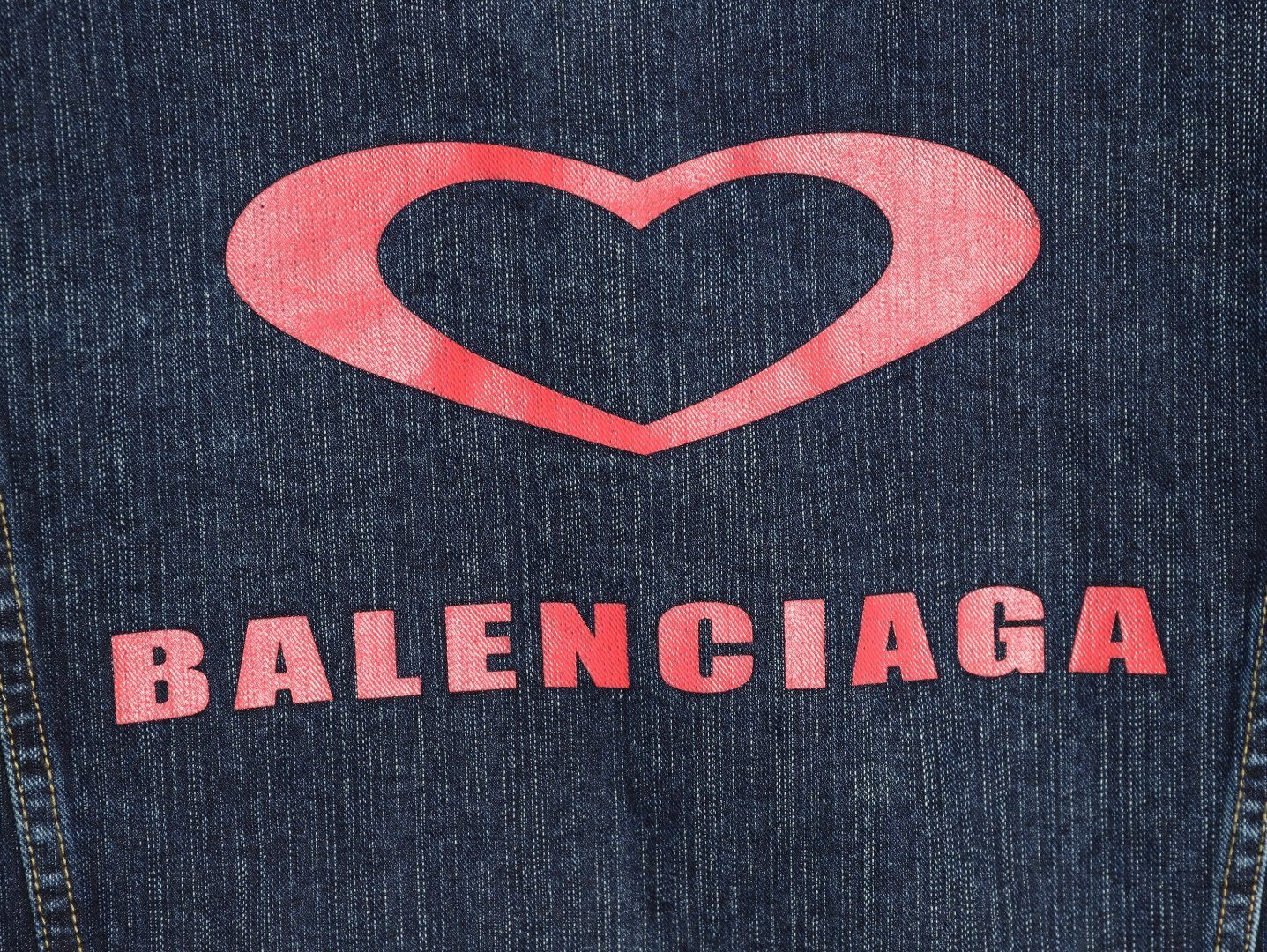 Ba*len*cia*ga denim coats