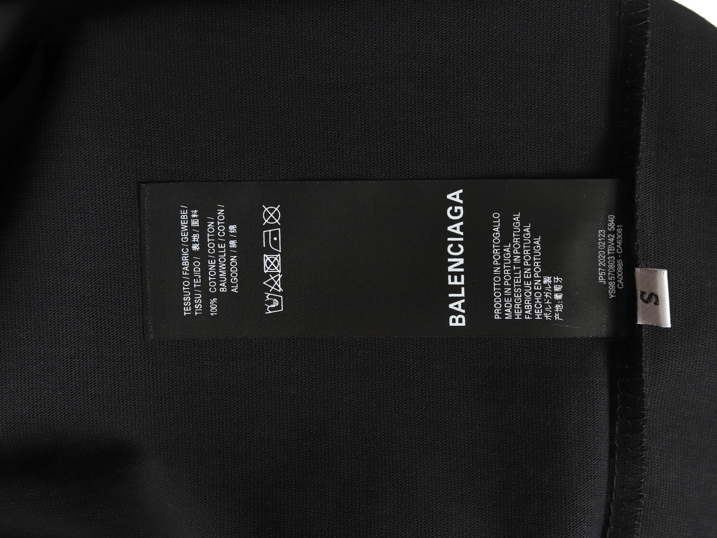 Ba*len*cia*ga short-sleeved t-shirt