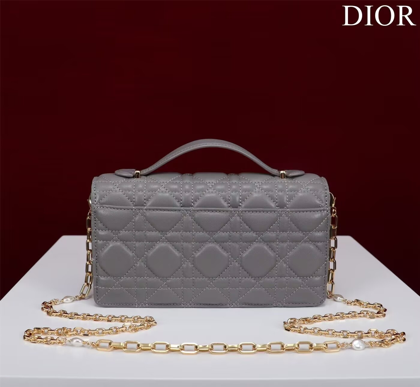 miss D*or mini handbag 21x11.5x4.5cm