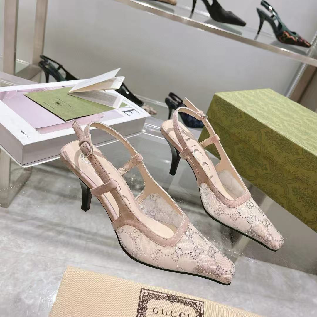 ua G*u*i gg slingback