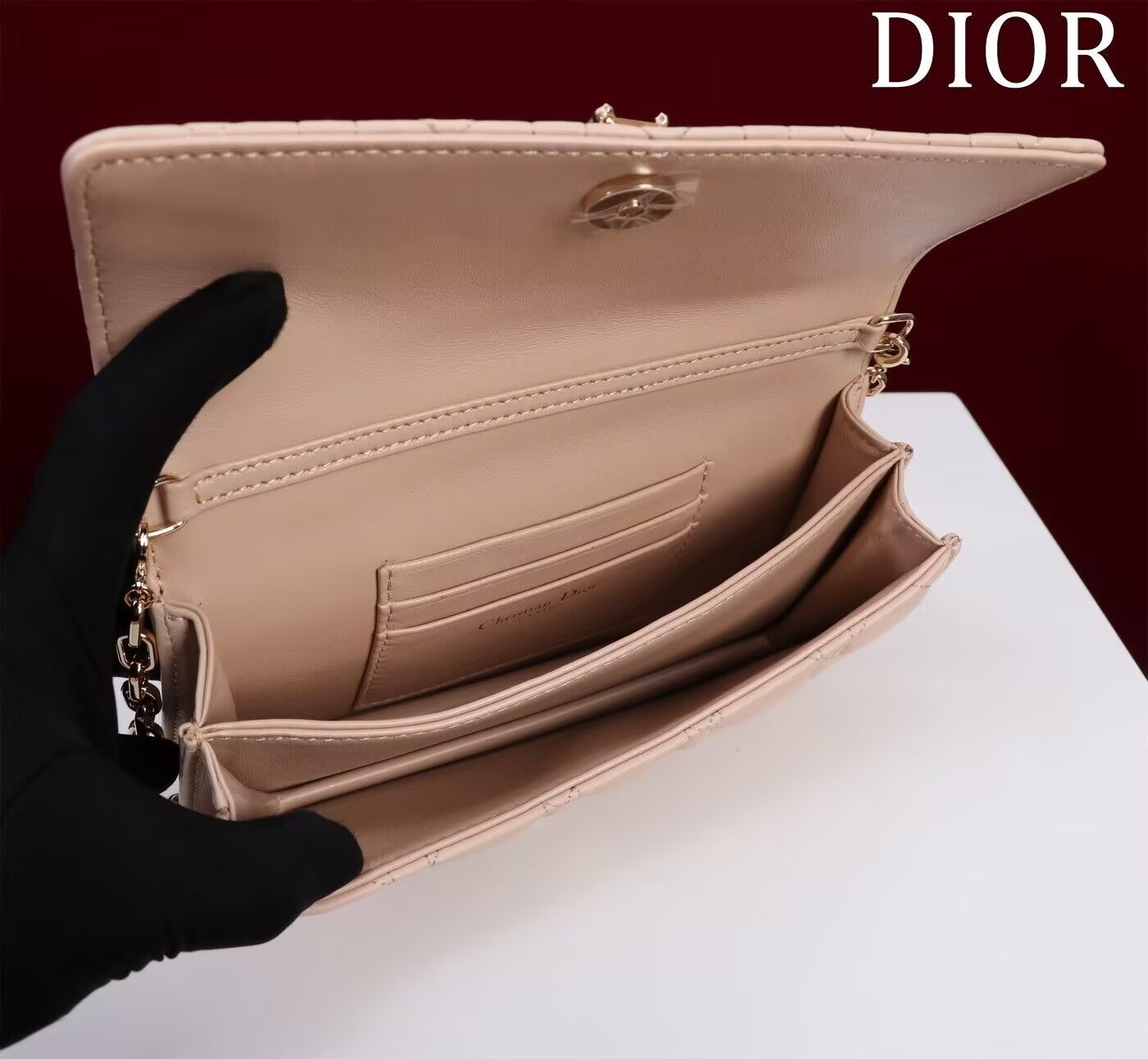 miss D*or mini handbag 21x11.5x4.5cm