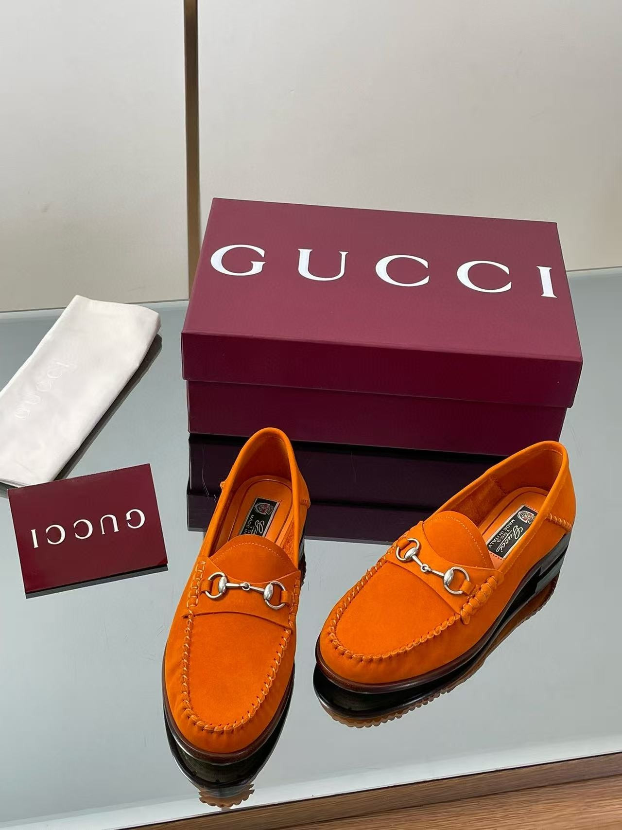 ua G*u*i gigi loafer