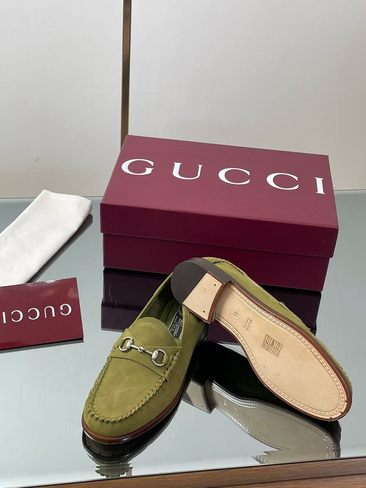 ua G*u*i gigi loafer
