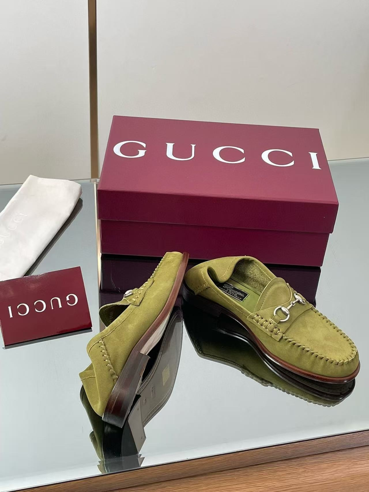 ua G*u*i gigi loafer