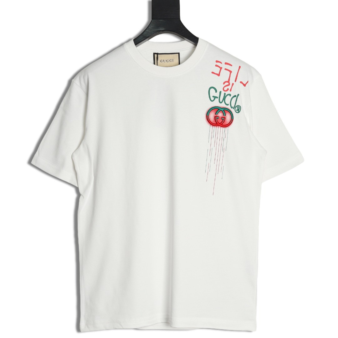 G*u*i 25ss short-sleeved t-shirt