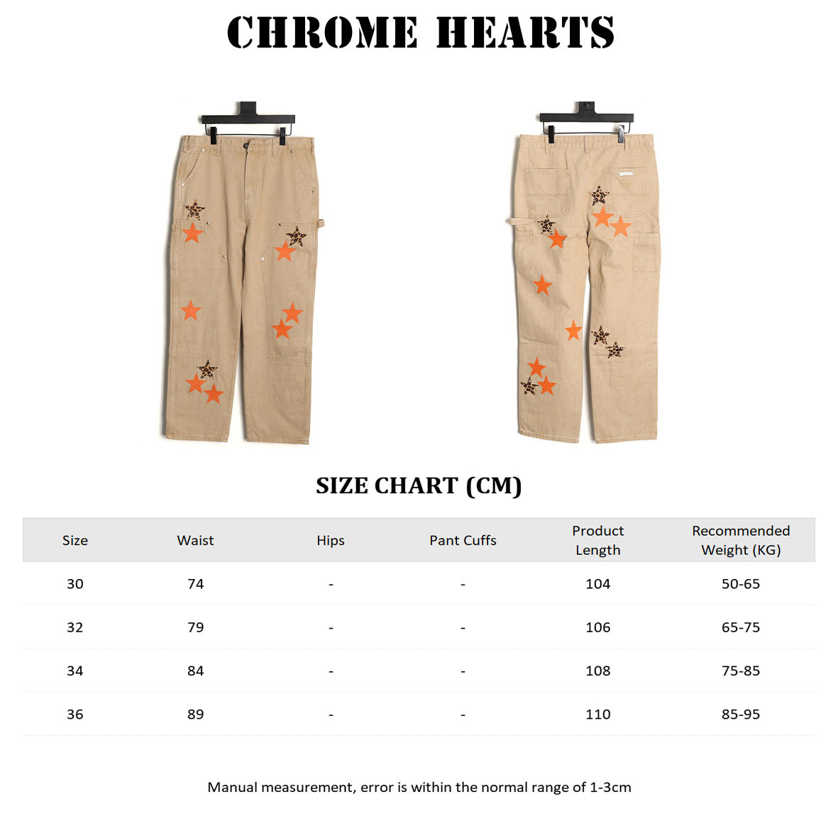 Ch**me He**ts jeans