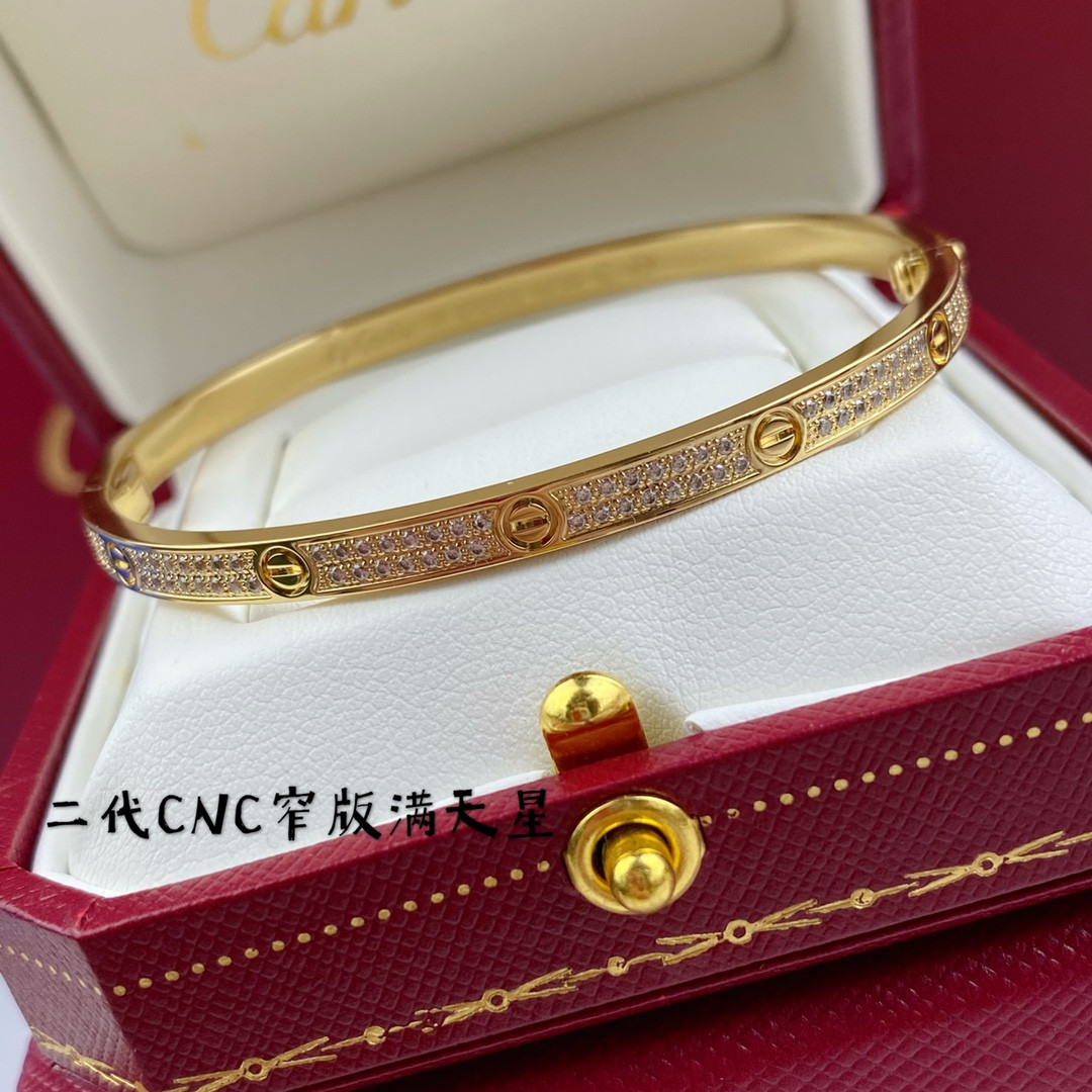 ca*t*er narrow gypsophila Di*m*nd bracelet(no returns or exchanges accepted)