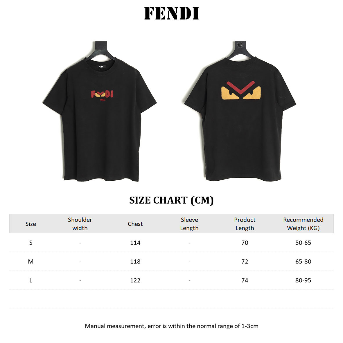 F**di short-sleeved t-shirt