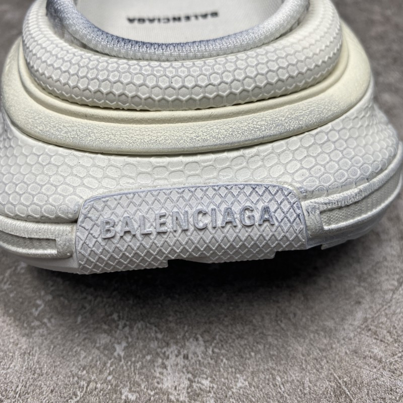Ba*len*cia*ga 3xl mule sneakers in silver