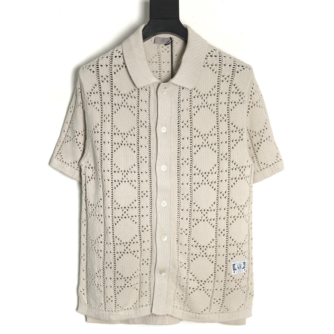 D*or 24ss knitting short-sleeved