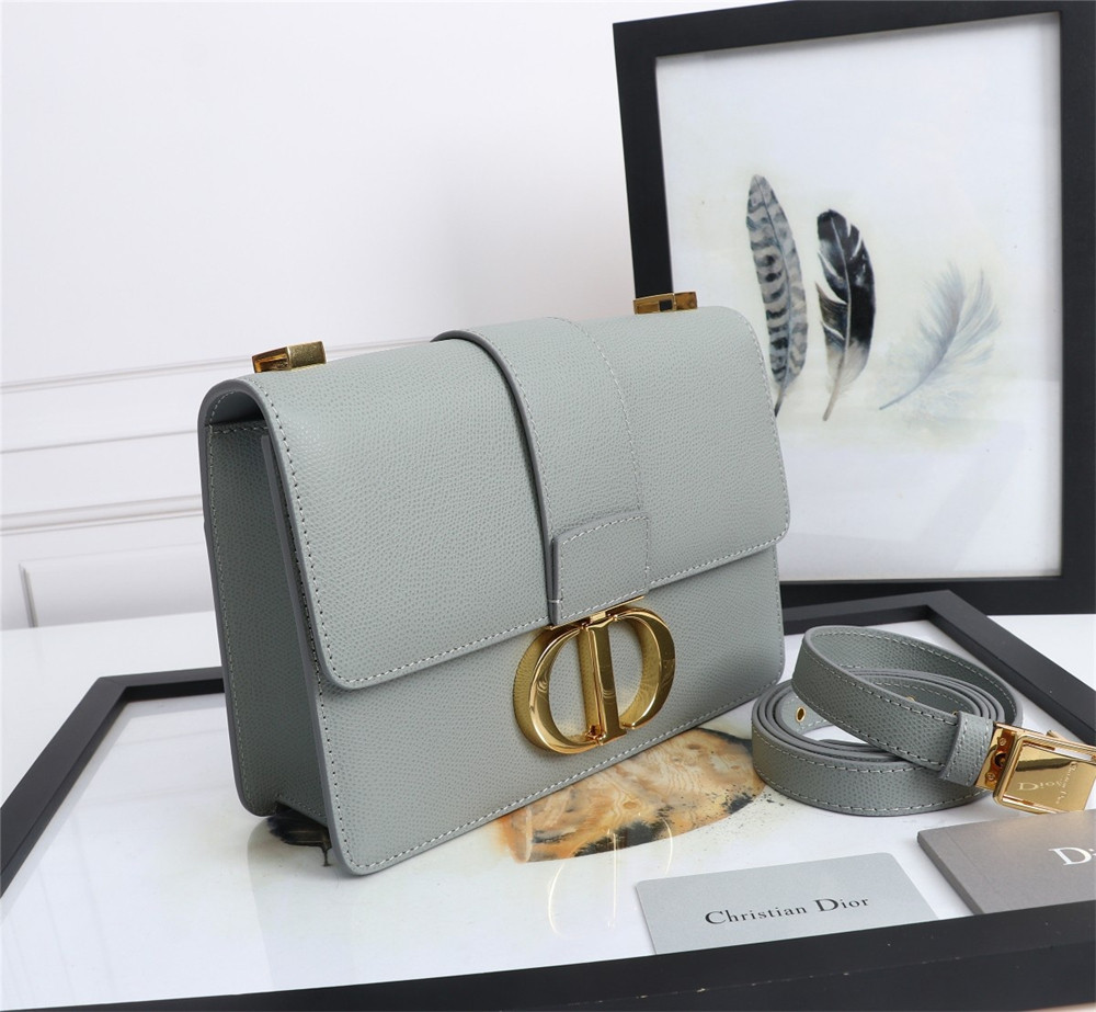 D*or 30 montaigne chain bag grained