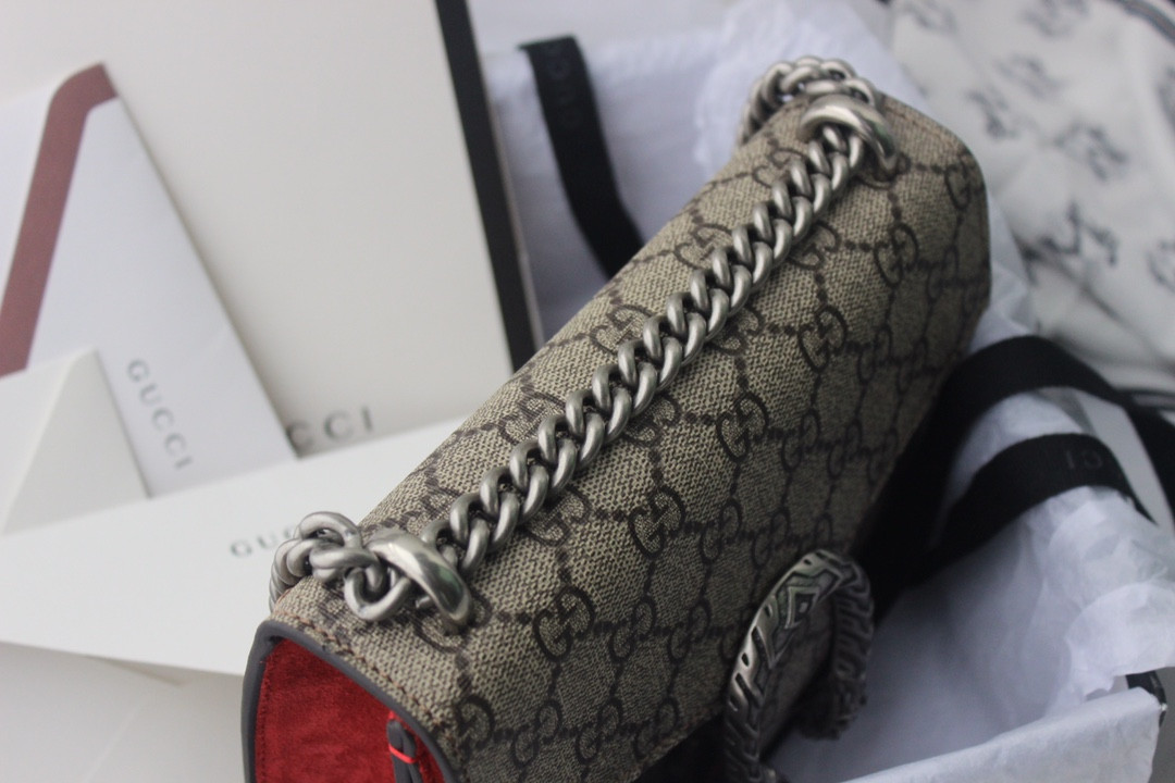 g*u*i dionysus gg S*p*e mini bag 8"wx5"hx2.3"d
