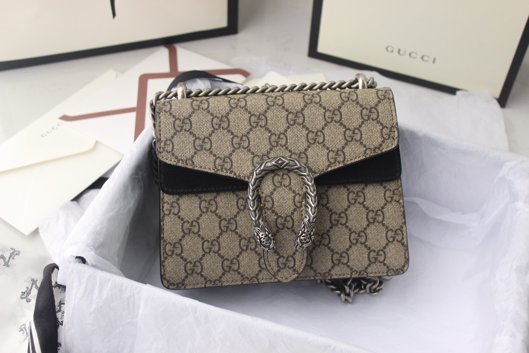g*u*i dionysus gg S*p*e mini bag 8"wx5"hx2.3"d