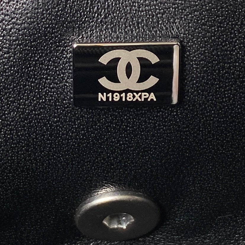 Ch*el mini flap bag 4.7 × 7.8 × 2.3 in