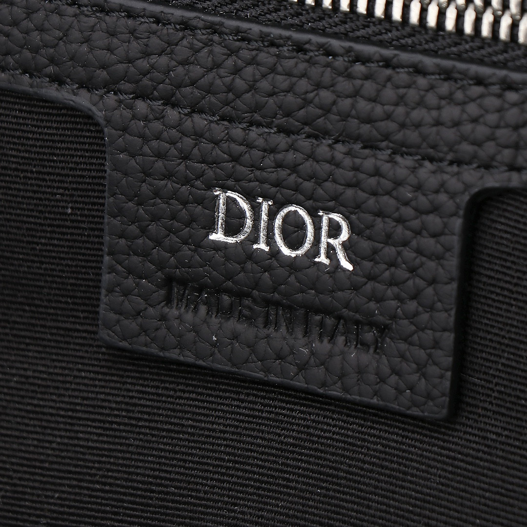 D*or lingot bag beige and black D*or oblique jacquard 50 x 25 x 21.5 cm