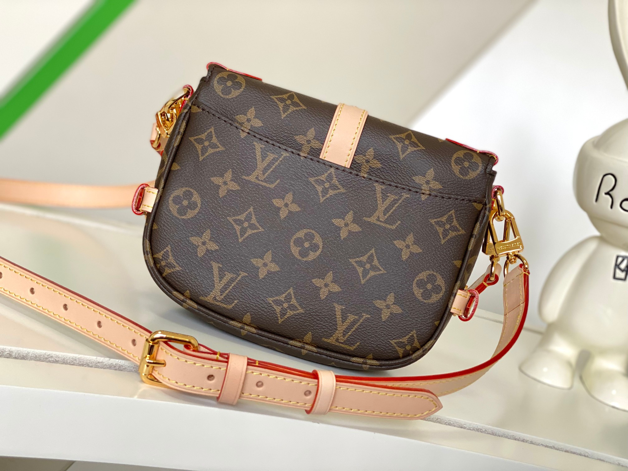 LV M46740 Saumur BB 7.9 x 6.3 x 3 inches