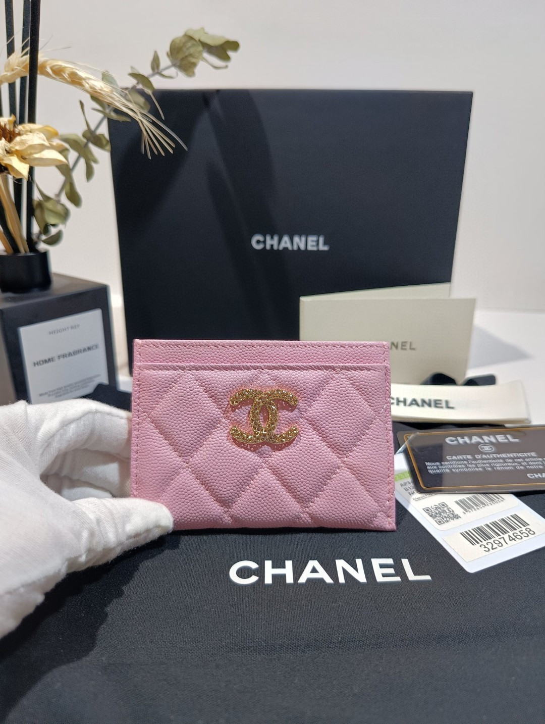 Ch*el card holder 10cm