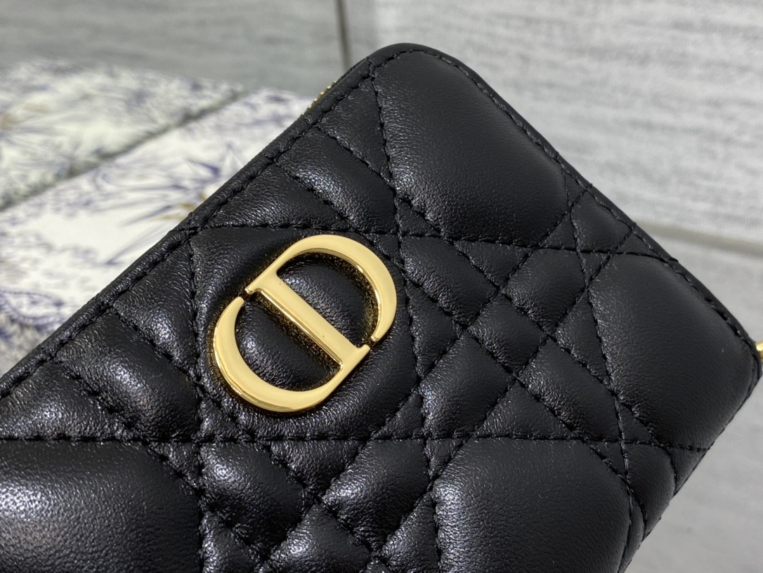 lady D*or voyageur small coin purse card holder