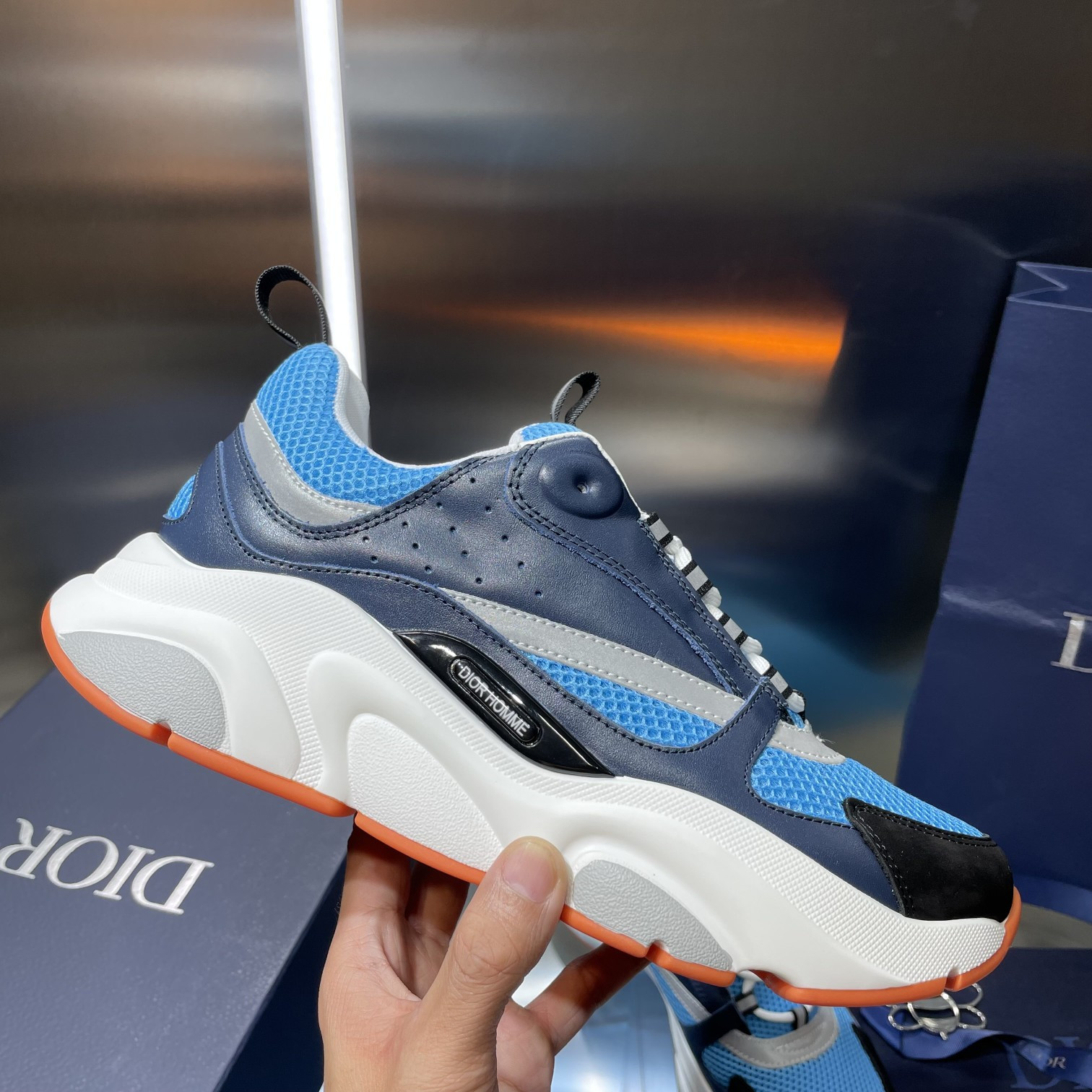 ua D*or b22 blue sneaker