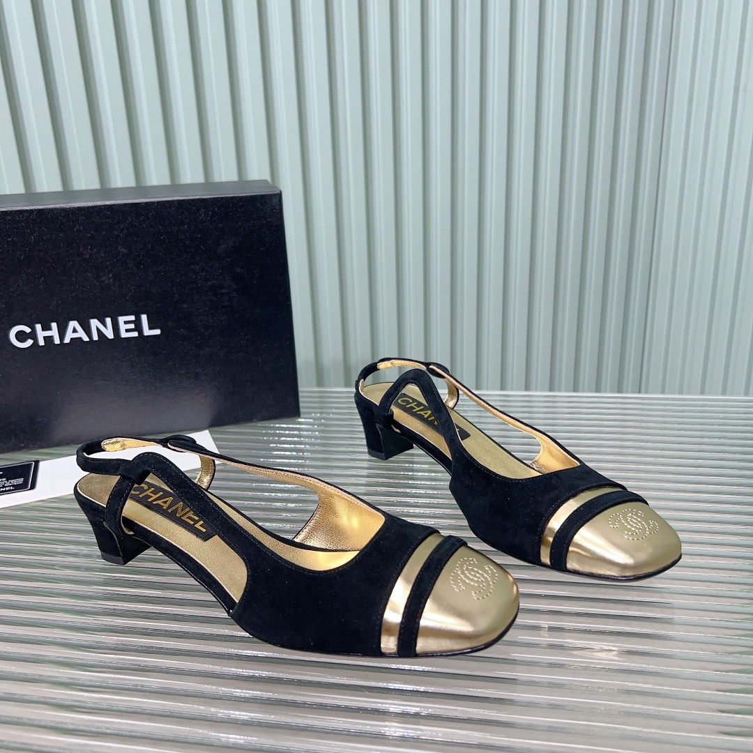 ua Ch*el slingbacks