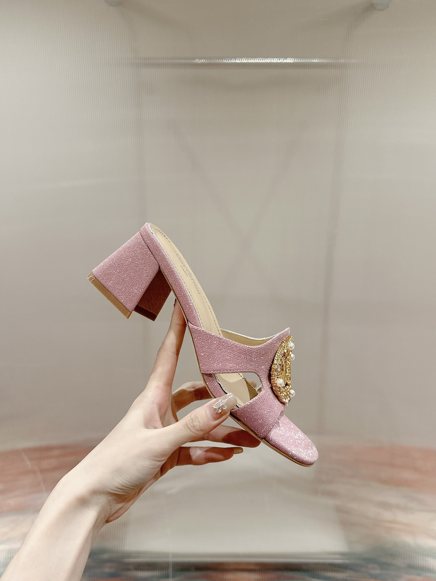 UA LV Heeled Mule