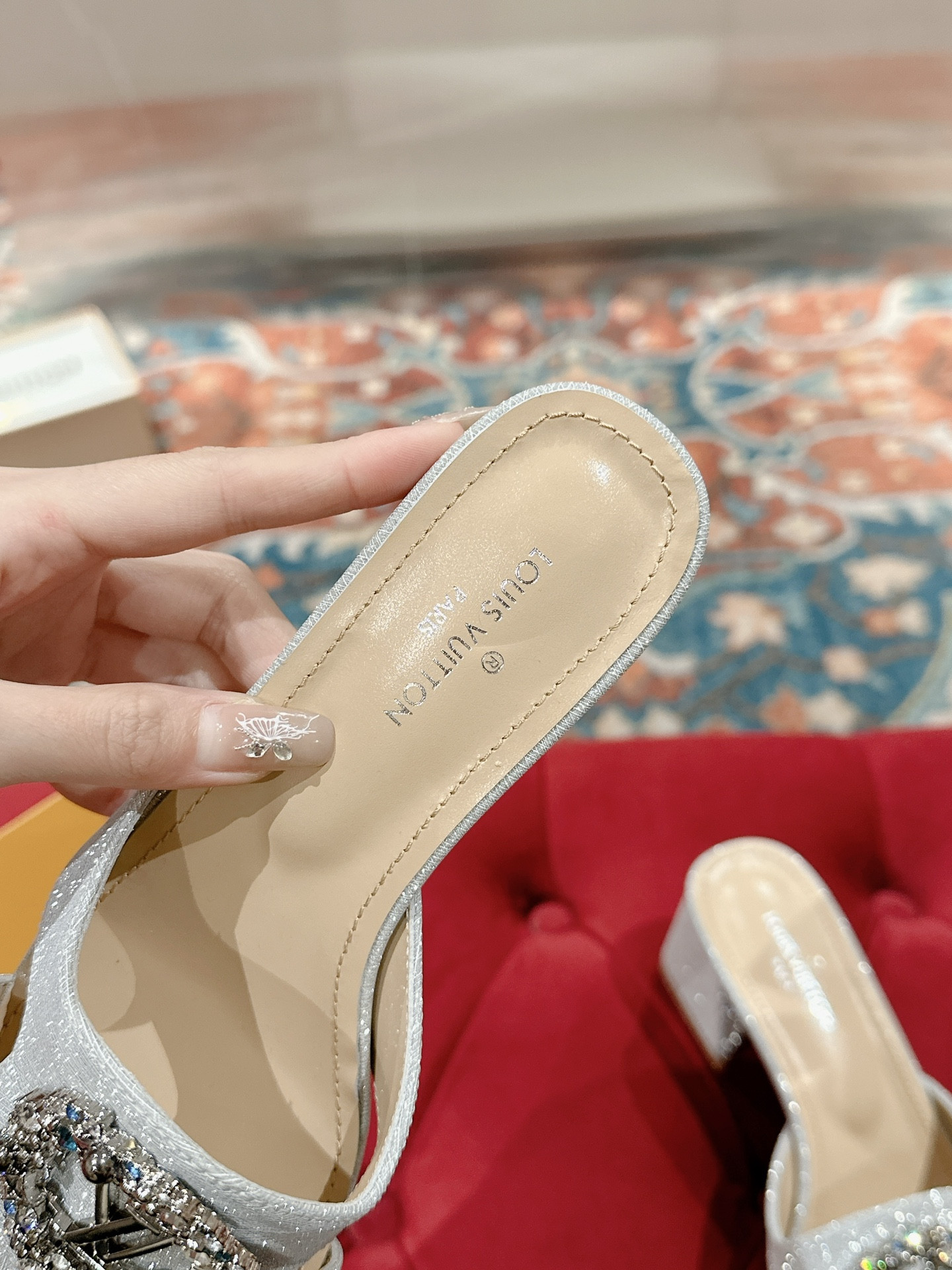 UA LV Heeled Mule